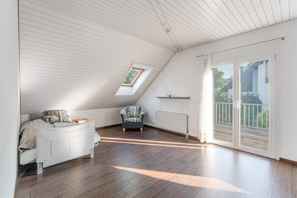 Schlafzimmer vor der Inszenierung