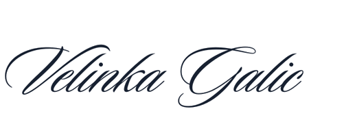 Unterschrift von Velinka Galic
